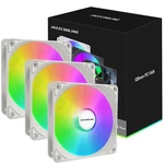 FS-120W 120MM Rgb Case 3 Pack White Cooling Fans With Hydraulic Bearing.... Fixed Price $27.57.