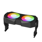Computer Memory Ram Radiator Plastic Heatsink Cooler Fan With Dual 60MM R.... Fixed Price $37.62.