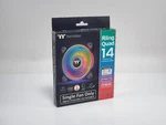 Thermaltake Riing Quad 140MM Rgb Case Fan 54 Led Light Rings CL-F089-PL14SW-C. Fixed Price $36.10.