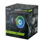 Gelid Solutions Glacier Black Argb Intel Amd Cpu Cooler X 120MM Fans Tdp 220W. Fixed Price $77.07.