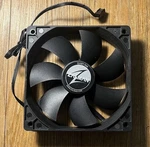 Zalman ZA1225ASL 120MM 12V 0.16A 3-PIN Sleeve Bearing Case Fan Black. Fixed Price $13.00.