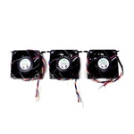 (lot Of 3) New Nidec Ultraflo 12V .57A Axial Flow Fan, H60T12BHA7-57 60MM. Fixed Price $34.99.