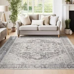 Jinchan Area Rug Vintage Indoor Floor Print Retro. Fixed Price $34.99.