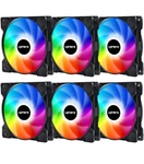 Uphere 120MM Case Fan,support 5V SR12-06 6-PACK Controlled By Wireless Remote. Fixed Price $42.64.