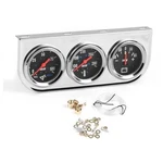 2" 52MM Car Triple Gauge Kit Set Chrome Panel Mechanical 3 In 1 Oil Pressure. Fixed Price $39.79.