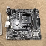 Asus Prime A320M-K Microatx AM4 DDR4 + Comes W/ Io Shield, Works. Fixed Price $56.99.