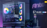 Antec C7-ARGB Atx,e-atx Panoramic 270 View, Usb-c, 4X Pwm Fans. Side. Fixed Price $216.75.
