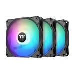 Thermaltake LE120 Argb Pwm Fan (3 Pack), Controlled 1500 Cm, Black. Fixed Price $42.99.
