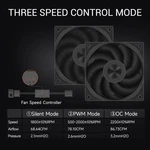 Pccooler 3IN1 120MM Case Fan, Pack F5 R120 2200RPM Fdb Computer Fans Pwm. Fixed Price $44.50.