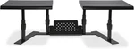Metal Art Ergotwin Height Adjustable Dual Monitor Stand (31883), Black. Fixed Price $185.11.