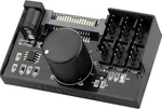 4 Pin 12V Pwm Controller 6 Fans Supported , Pc Adapter Hub Black. Fixed Price $20.52.