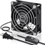 Gdstime Ec Cooling Fan 80MM Ac 110V 115V 80X25MM, 80X80X25MM. Fixed Price $29.99.