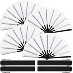 Blulu 4 Pcs 13 Inch Large Folding Hand Fans For Line Dancing Big Clapping Poppin. Fixed Price $21.02.