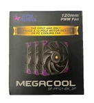 Super Flower Megacool 12CM Pwm Fan 3PCS SF-PF121-BK 4-PIN Triple-pack. Fixed Price $42.00.