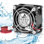 Gdstime 60MM X 25MM 12V Dc Waterproof IP67 Fan High Speed Dual Ball Bearing. Fixed Price $13.95.
