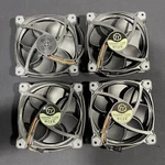 Thermaltake TT-1225 Model A1225S12S Desktop Computer Fan Lot Of 4. Fixed Price $40.00.