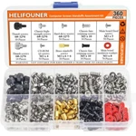 Pc Computer Screws Standoffs Set Kit 360 Pieces Hard Drive Motherboard Case Fan. Fixed Price $19.99.
