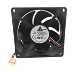 Delta Electronics AUB0812HH Pwm Cooling Fan 80X80X25MM 4-PIN 3250 Rpm 37 Cfm. Fixed Price $12.95.