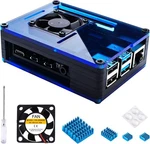 Raspberry Pi 4 Case With Fan Cooling , Pcs Aluminum Heat Sink. Fixed Price $15.03.