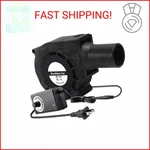 D-flife 97MM X 33MM 12V Dual Ball Air Blower Fan With 110V 240V Ac Plug Variab. Fixed Price $15.16.