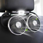 Car Fan, 12V Cooling Fans For Backseat With Little Night Light, Headrest 360. Fixed Price $27.69.
