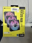 Corsair Icue Link RX120 Rgb 120MM Pwm Fans With Hub CO-9051018-WW. Fixed Price $99.00.