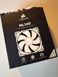 Corsair ML140 140MM Pwm Magnetic Levitation Premium Case Fan Open Box. Fixed Price $19.99.