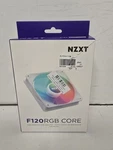 Nzxt RF-C12SF-W1 F120 Rgb Core 120MM Hub-mounted Fan. Fixed Price $14.99.