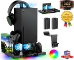 Upgrade Cooling Fan&dual Charging Stand For Xbox Series Console&controller,coo. Fixed Price $77.99.