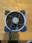 Cyberpowerpc Case Fan Set Of 3 Black 4-PIN Plastic Led Ring Computer Cooling. Fixed Price $31.75.