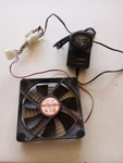 Evercool EC12025M12C Fan And Coby Deluxe Universal Ac Adaptor 1.5V 12V. Fixed Price $18.00.