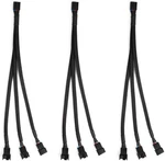 Aypzuke Pack Computer Pc Pwm Fan Splitter Cable 1 To (4 PIN+3 Pin). Fixed Price $15.89.