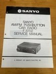 Sanyo 8702 Car Radio Am/fm Pushbutton Service Manual Oem Vintage Diagrams. Fixed Price $17.99.
