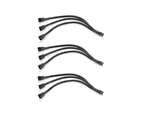 Pwm Fan Splitter Cable 10 Inches, 3 Pack, Black, Way 4 Pin Pc Extension.... Fixed Price $14.44.