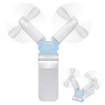 Cellet Foldable Portable Handheld Mini Fans Two Speed Air Cooling Usb White. Fixed Price $20.76.
