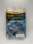 Brand New Antec Blue Tricool B-led 80MM Case Fan. Fixed Price $17.99.