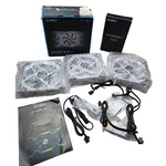 Lian Uni SL120 White 3-PACK With Controller 120MM Case Argb W3. Fixed Price $99.99.