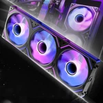 Asiahorse Dawn Pro 120MM Case Fan, Argb Pwm 3PACK-REVERSE Blade, Black. Fixed Price $70.52.