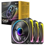 Antec Orbit Argb Case 3-PACK 120MM Led Cooling Fans Kit Controller. Fixed Price $50.90.