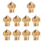 MK10 For 3D Printer M7 Thread Brass Extruder 10PCS 0.4MM Nozzles. Fixed Price $11.94.