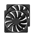 140MM Quiet Pc Case Fans With 3PIN 4PIN & Molex Connector 1000RPM 2-PACK For Com. Fixed Price $20.99.