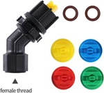 110 Nozzle, Degree Fan-shaped Flat Bottom, 0.15-0.4MM Apertur.... Fixed Price $25.66.