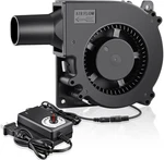 120MM Small 12VOLT Electric Bbq Blower Fan With 6.81 4.72 X1.26 Inch, Black. Fixed Price $33.11.
