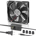 Ac 120MM Powerful Computer Fan With Plug 110V 240V To Dc 12V Variable Spee. Fixed Price $29.38.