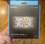 Lian Uni Fan Sl 140 Rgb White. Fixed Price $35.00.