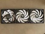 Thermaltake CT140 Ex Argb Sync Fans (3 Pack) (used, No Box). Fixed Price $35.00.