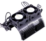 Powerhobby Aluminum Dual Cooling Fan : Castle Creations 1/8 2650KV Motor Black. Fixed Price $22.95.