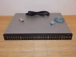 Cisco SG500-52P-K9 Stackable Managed Gigabit Switch. Fixed Price $138.42.