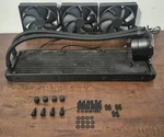 Nzxt Kraken X73 Black Liquid Cpu Cooler (read Desc). Fixed Price $80.00.