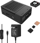Case For Raspberry Pi Kit With 3010 Quiet Fan, Pcs Heatsinks, 5V 3A Micro Us. Fixed Price $29.99.
